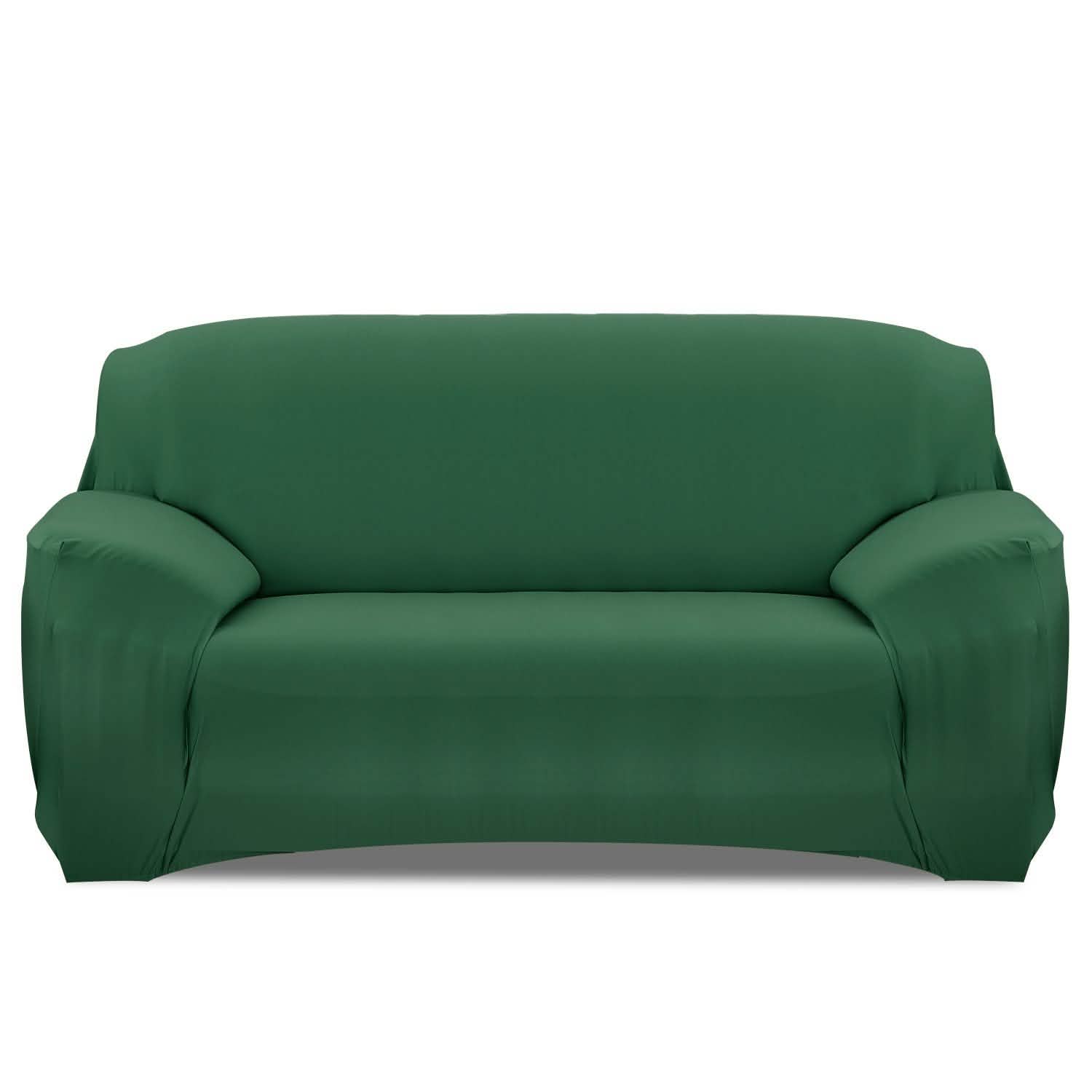 Printed Stretch Sofa Cover Household Appliances Sofa Dark Green - DailySale