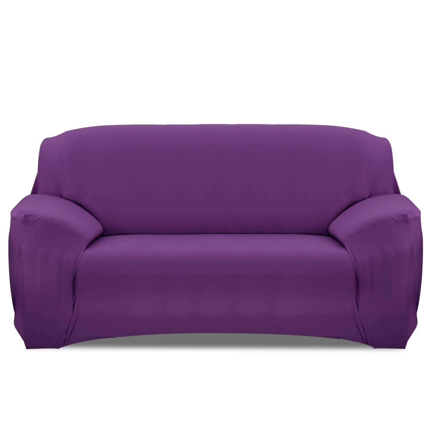 Printed Stretch Sofa Cover Household Appliances Sofa Purple - DailySale