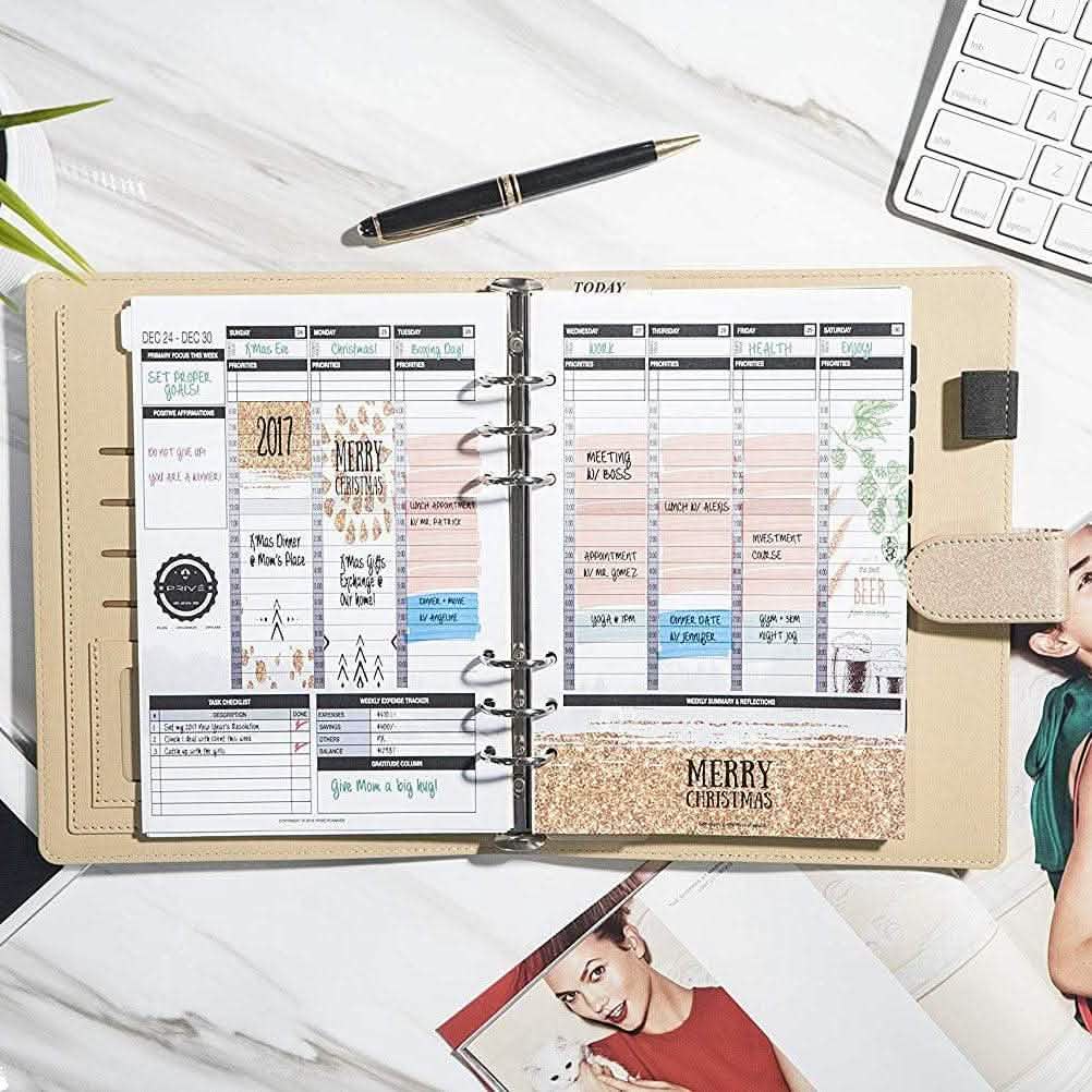 Privé Planner: Daily Planner, Calendar, Journal, and Organizer - DailySale