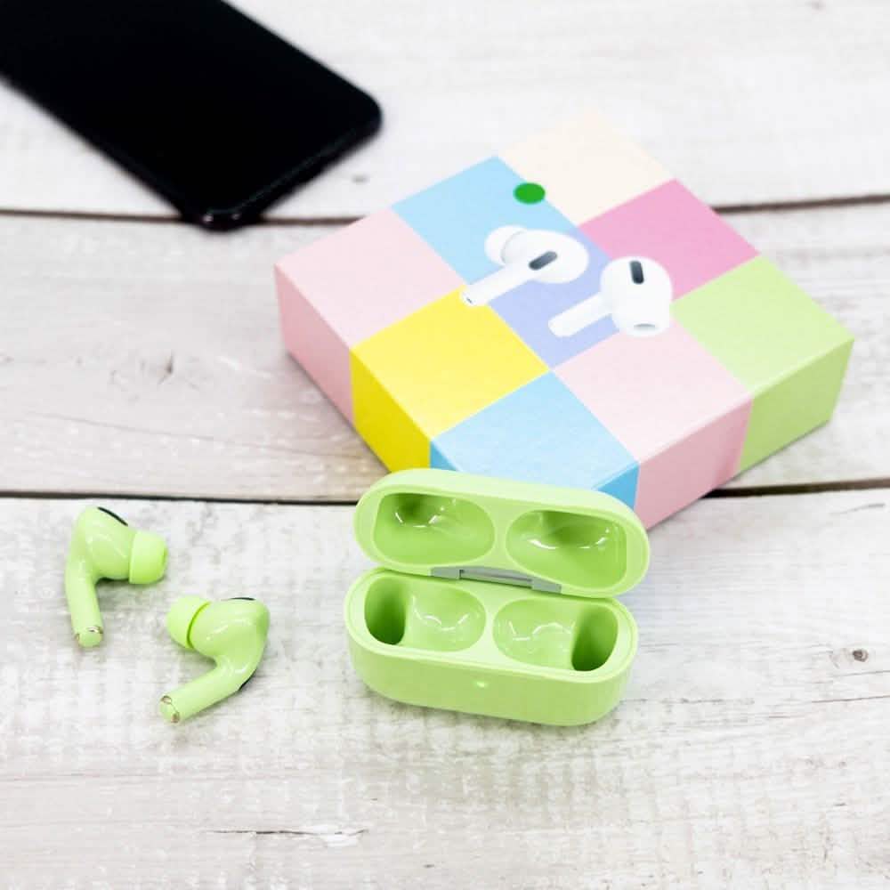 Pro Wireless Earbuds and Charging Case Headphones & Audio Green - DailySale