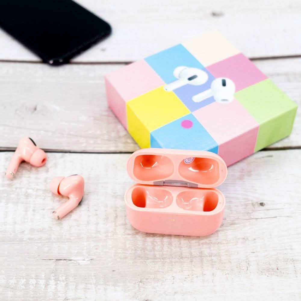 Pro Wireless Earbuds and Charging Case Headphones & Audio Pink - DailySale