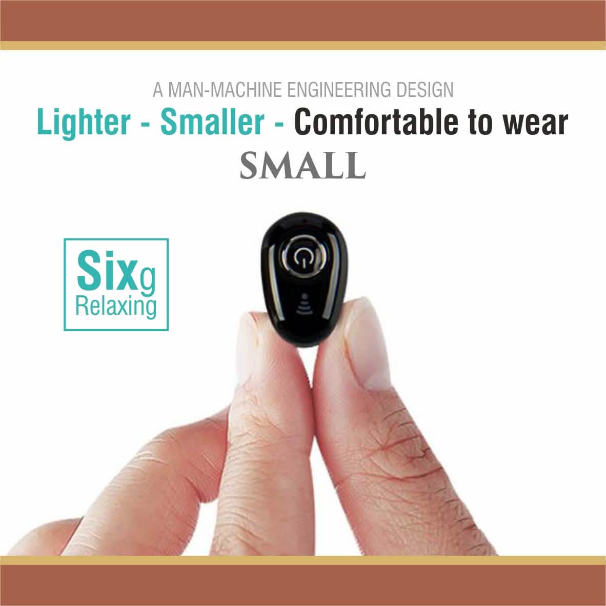 Professional Mini Invisible Wireless Bluetooth 10.0 Stereo In-Ear Earbud Phones & Accessories - DailySale