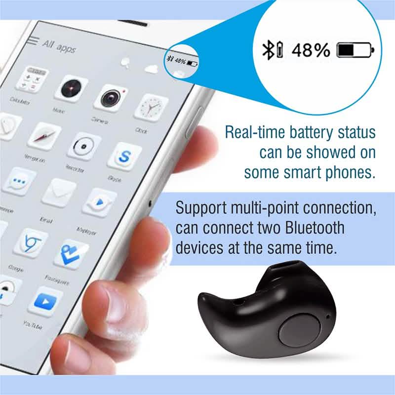 Professional Mini Invisible Wireless Bluetooth Earbud Phones & Accessories - DailySale