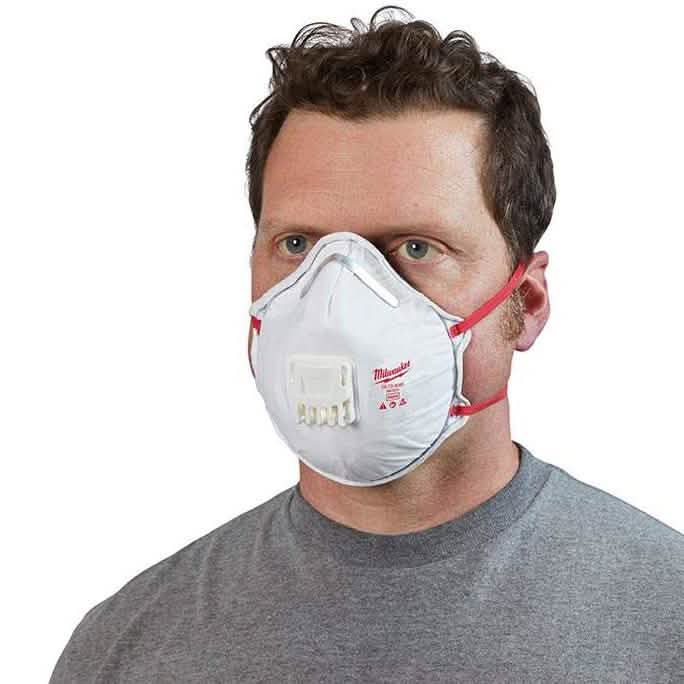 Professional Multi-Purpose Valved Respirator with Gasket Wellness & Fitness - DailySale