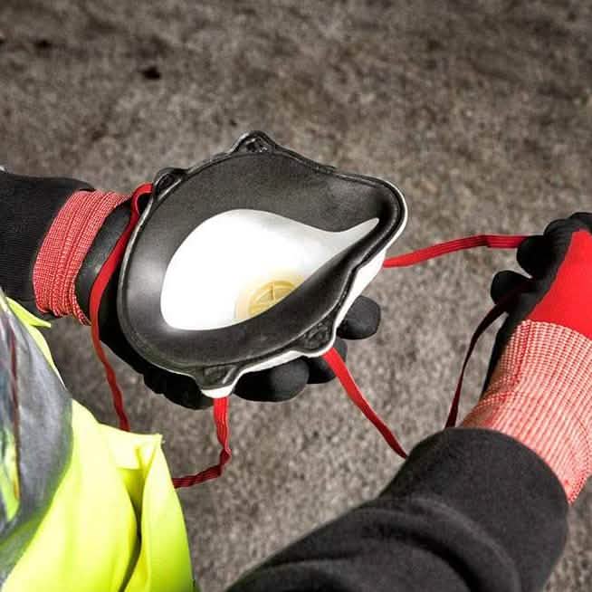 Professional Multi-Purpose Valved Respirator with Gasket Wellness & Fitness - DailySale