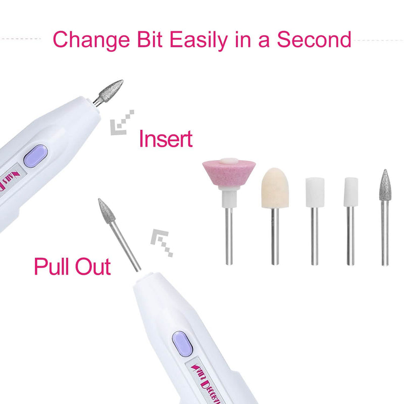 Professional Nail Drill File Manicure Pedicure Set Beauty & Personal Care - DailySale