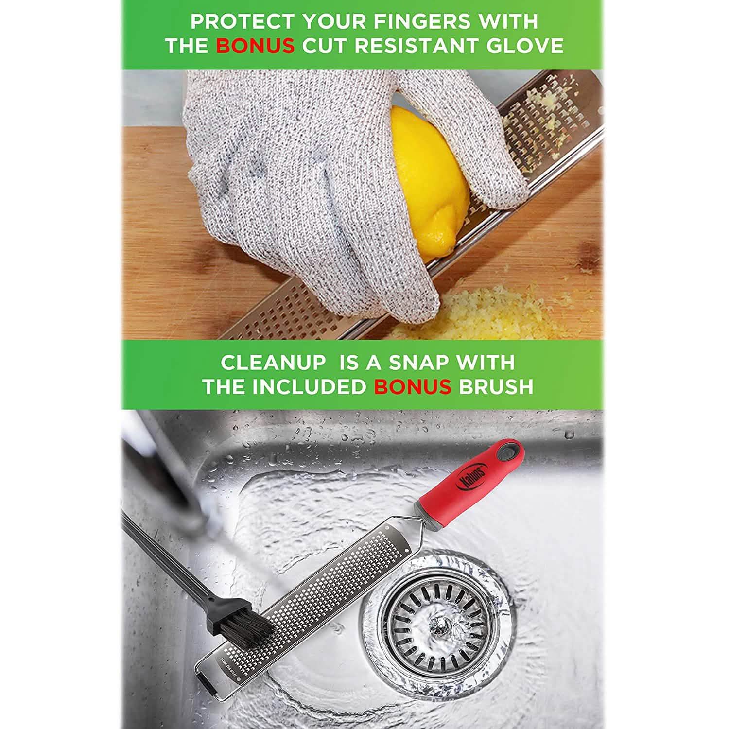 Professional Zester Cheese Grater with Handle Kitchen & Dining - DailySale