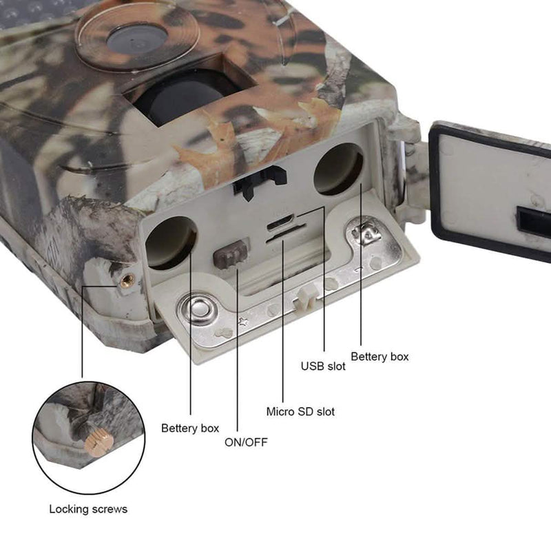 Protective Wildlife Camera Night Vision Trail IP65 Wireless Cameras & Surveillance - DailySale