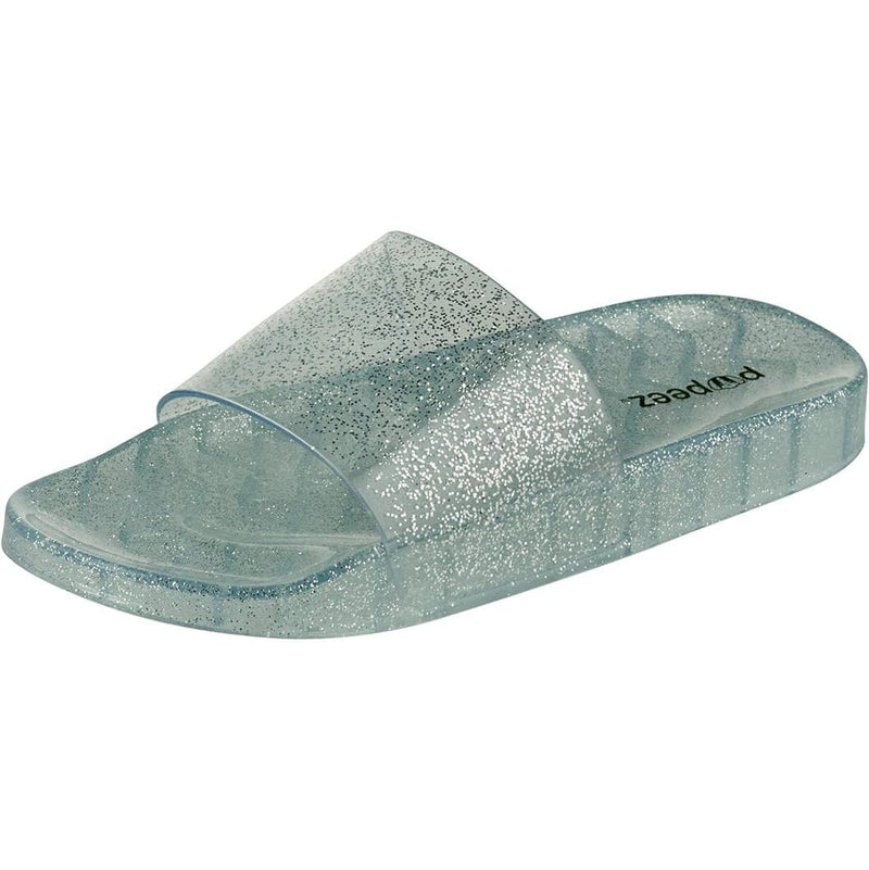Pupeez Girls Summer Open Toe Jelly Slide Sandals