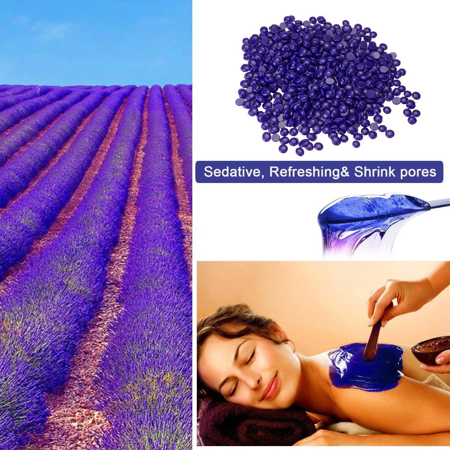 Purple Hard Wax Beans Hair Removal Beauty & Personal Care - DailySale