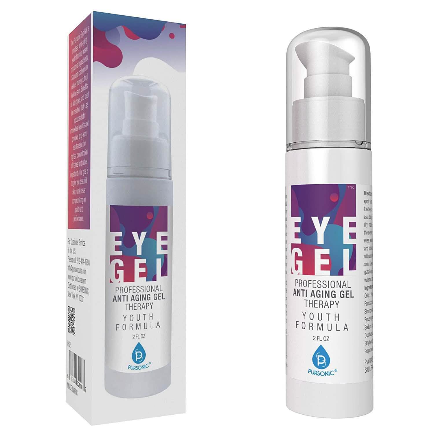 Pursonic 2oz Anti-Aging Eye Gel Therapy Beauty & Personal Care - DailySale
