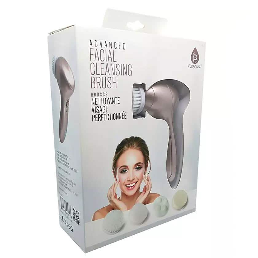 Pursonic 4-in-1 Premium Facial Cleansing Brush and Massager Combo Kit Beauty & Personal Care - DailySale