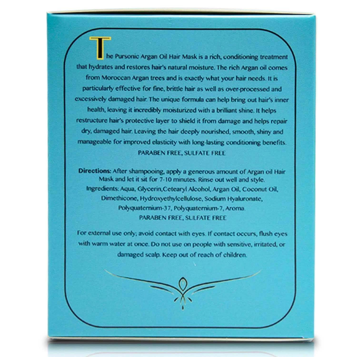 Pursonic Argan Oil Hair Mask of Morocco Beauty & Personal Care - DailySale