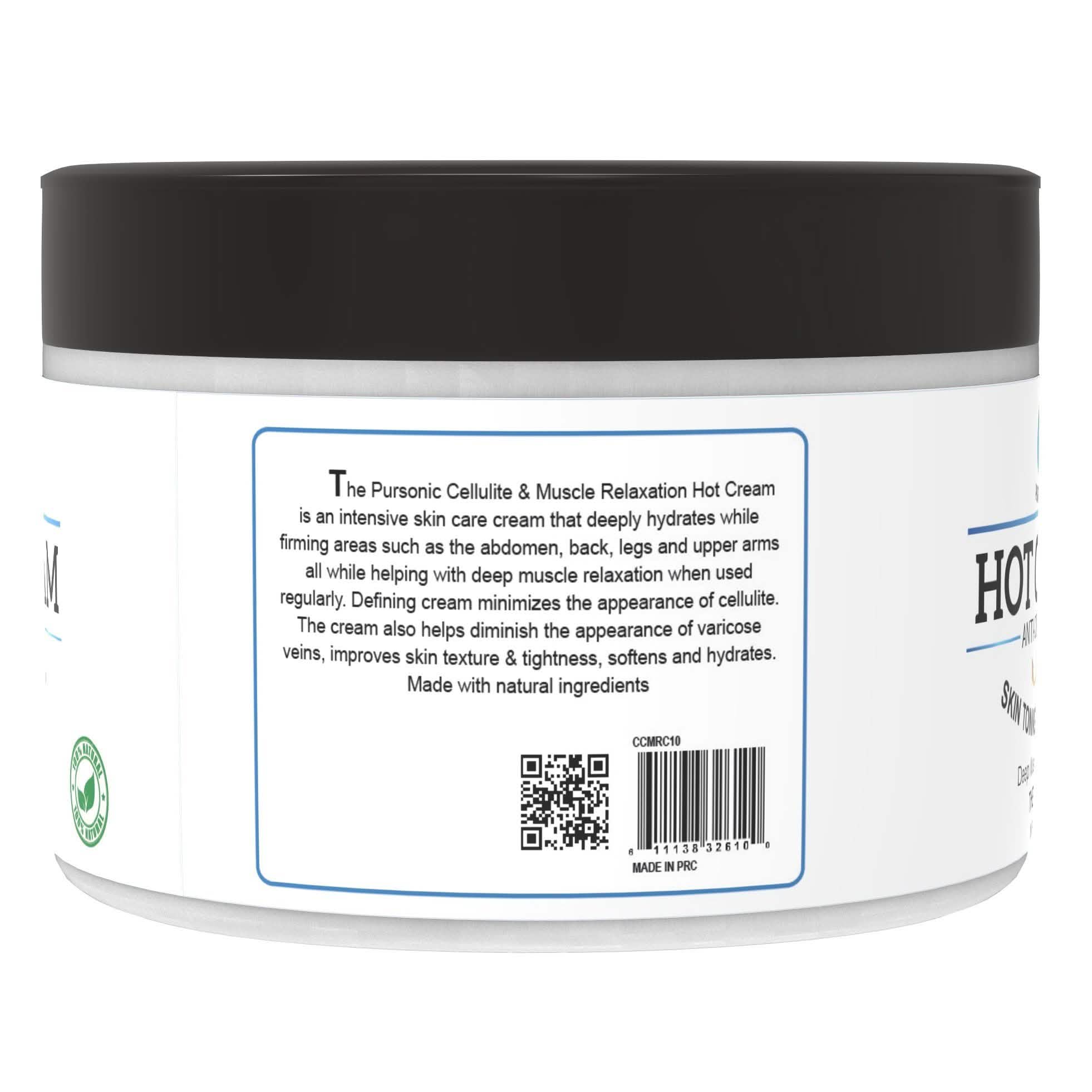 Pursonic CCMRC10 Pursonic Hot Cream Anti Cellulite Beauty & Personal Care - DailySale