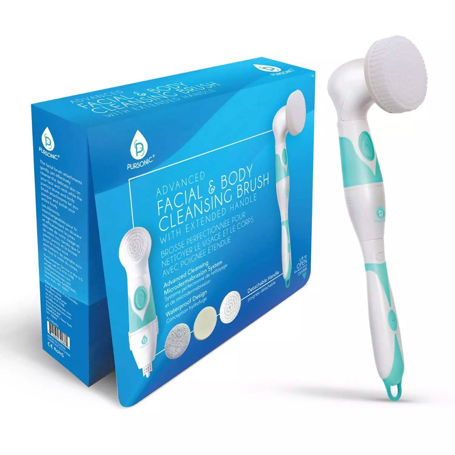 Pursonic Facial and Body 360° Cleansing Brush Beauty & Personal Care - DailySale