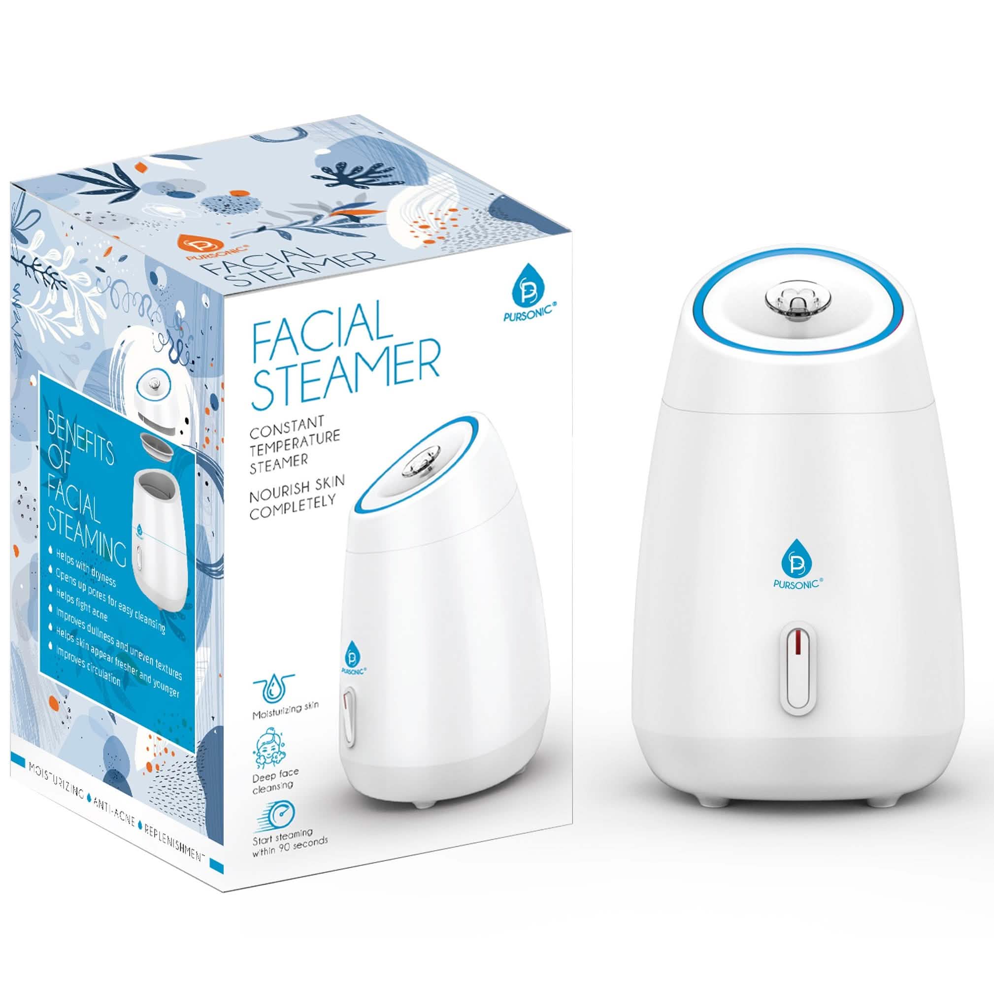 Pursonic Facial Steamer Hot Mist Moisturizing Spa Beauty & Personal Care - DailySale