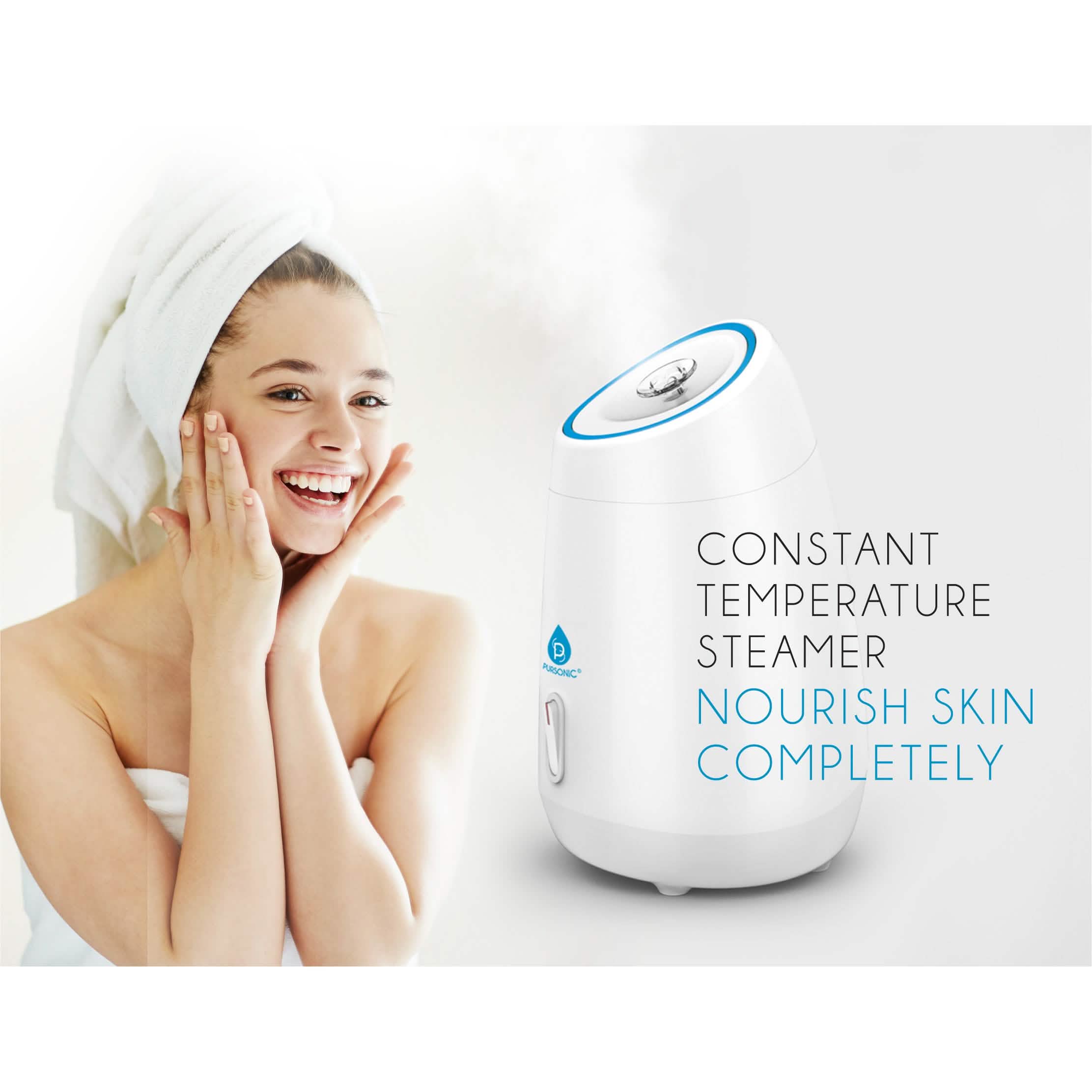 Pursonic Facial Steamer Hot Mist Moisturizing Spa Beauty & Personal Care - DailySale