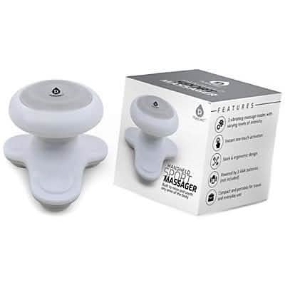 Pursonic Handheld Electric Massager Wellness & Fitness White - DailySale
