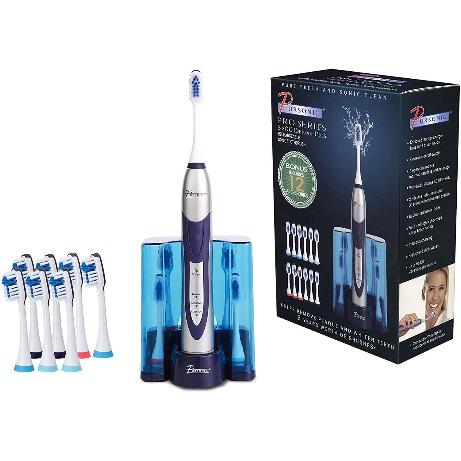 Pursonic Rechargeable Electric Toothbrush Beauty & Personal Care - DailySale