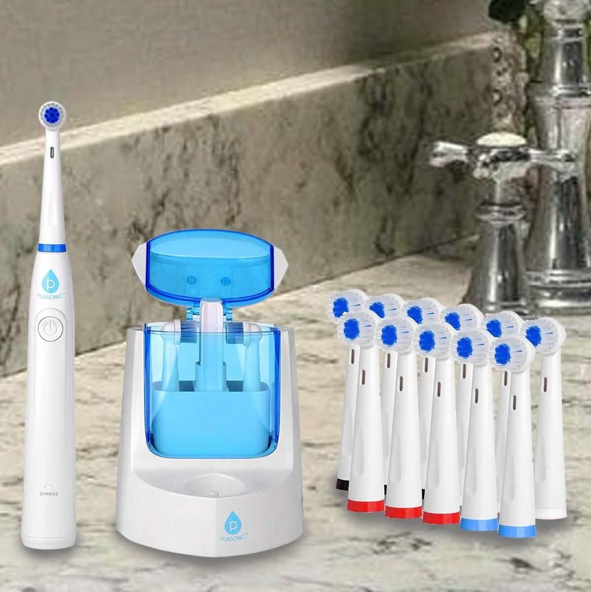 Pursonic RET200 Electric Toothbrush - 12 Brush Heads included Beauty & Personal Care - DailySale