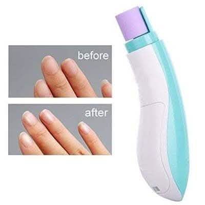 Pursonic White & Blue Nail Polisher Beauty & Personal Care - DailySale