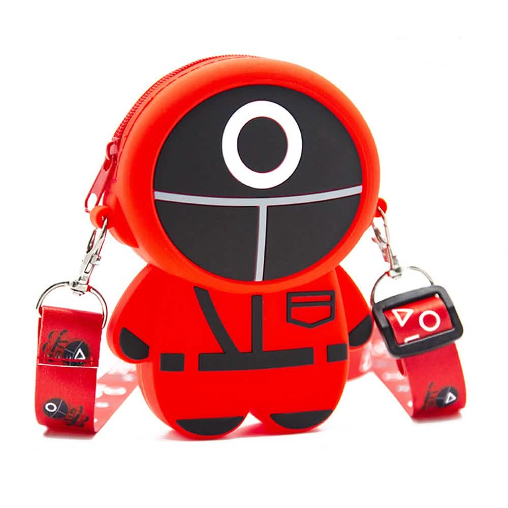 Push Pop Squid Game Keychain Pouch Toys & Games Circle - DailySale