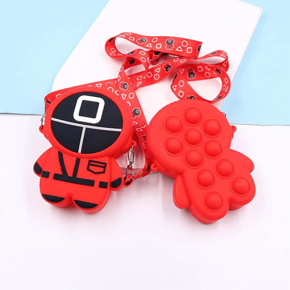 Push Pop Squid Game Keychain Pouch Toys & Games - DailySale