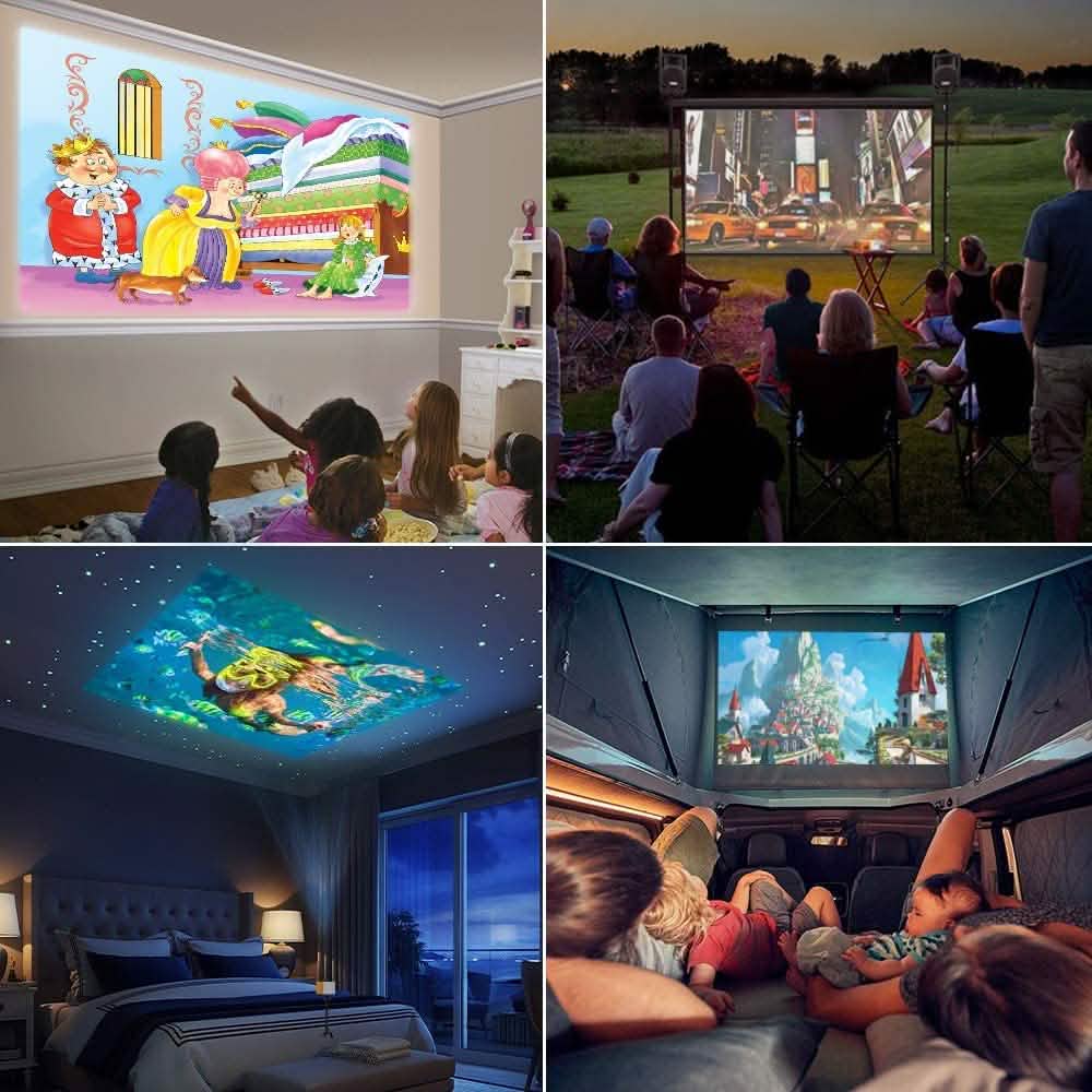 PVO Portable Projector TV & Video - DailySale