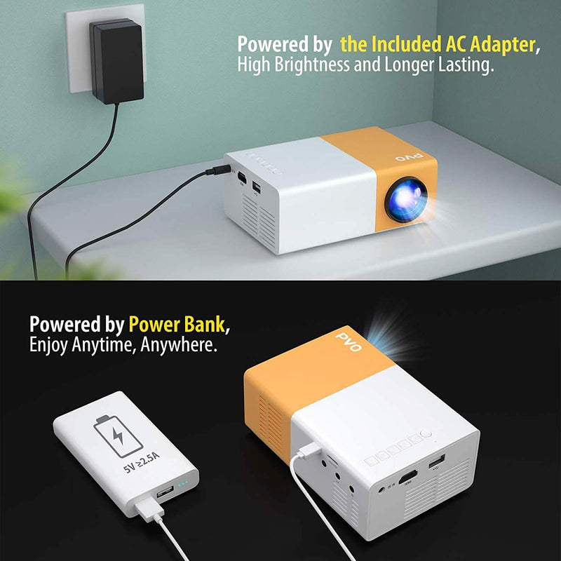 PVO Portable Projector TV & Video - DailySale