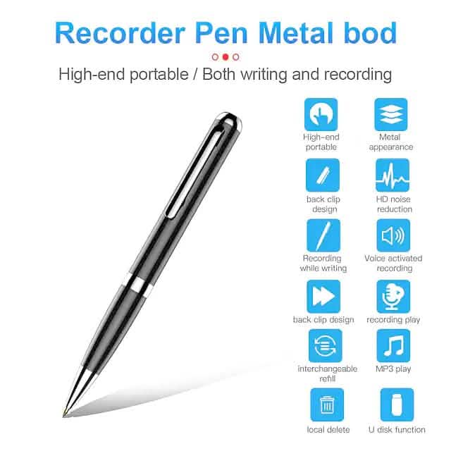 Q96 Portable Digital Pen Voice-to-text Writing Audio Recorder Audio Accessories - DailySale