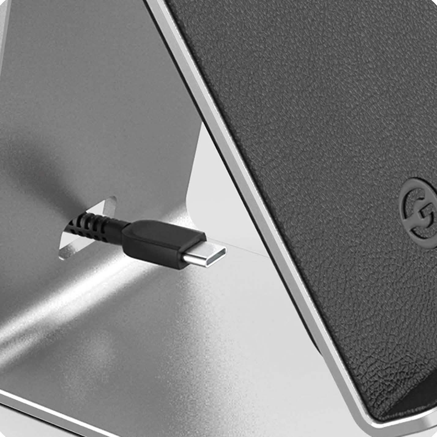 QC3.0 Fast Charging Qi Desktop Power Station with SoftGlow Leds Mobile Accessories - DailySale