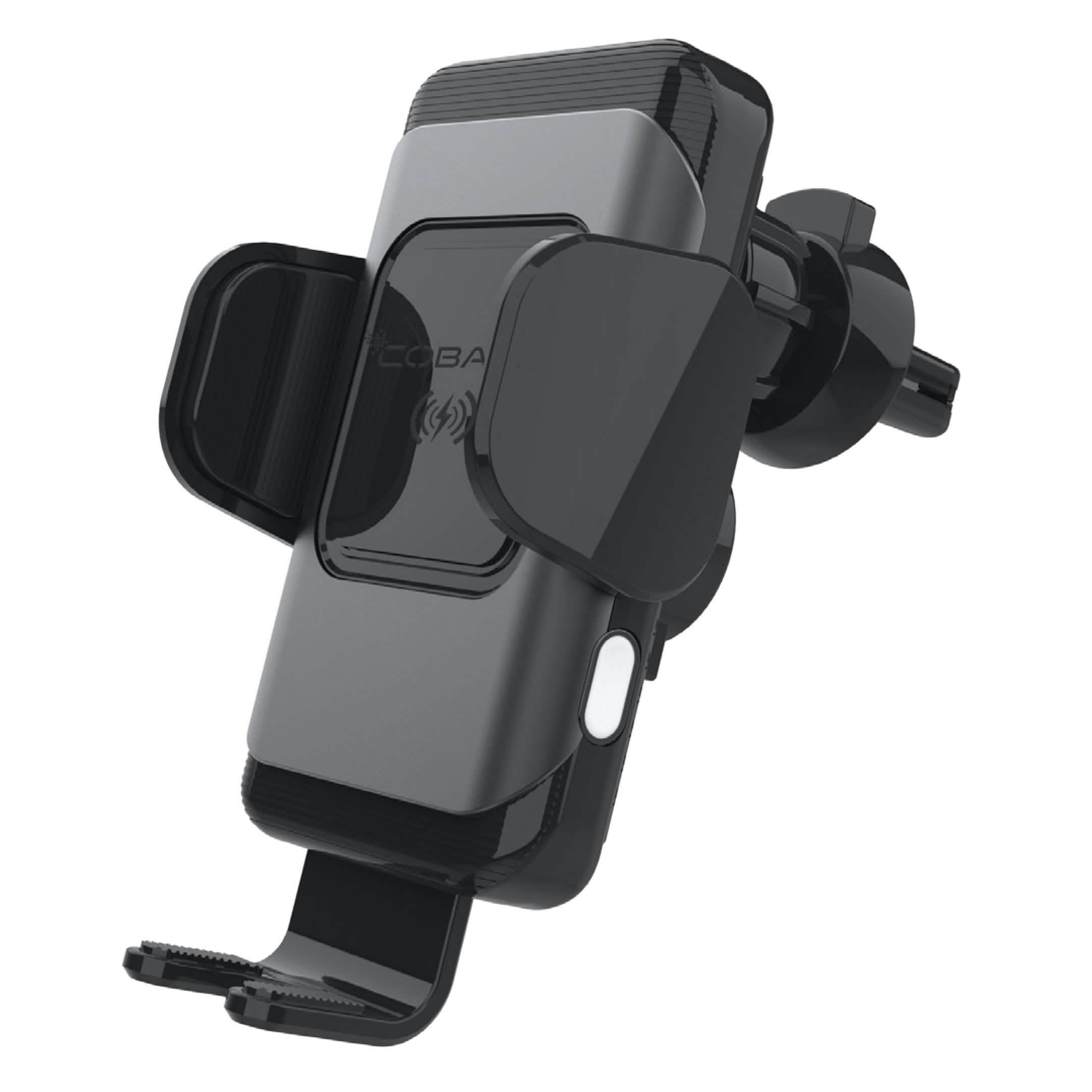 QI Certified Wireless Charging Air Vent Cradle Mount 10W with Auto Sensor Grips Automotive - DailySale