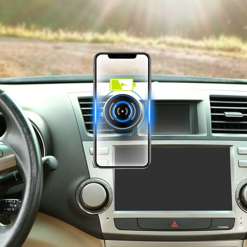 Qi Wireless Magnetic Car Charger Automotive - DailySale