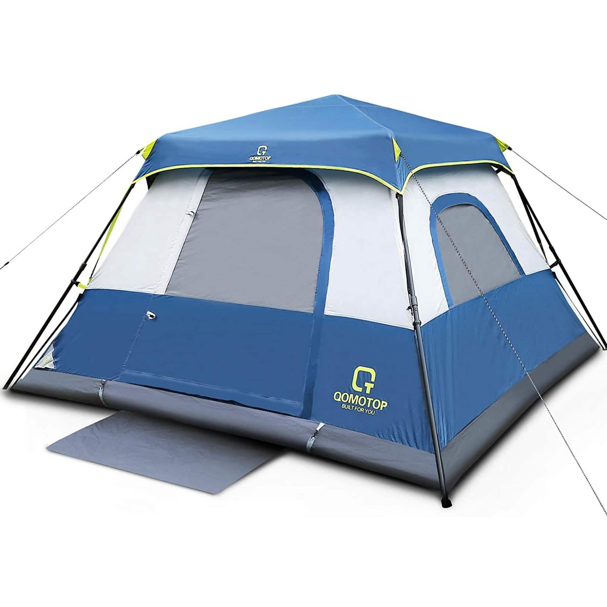 QOMOTOP 6 Person 60 Seconds Set Up Camping Tent Sports & Outdoors - DailySale