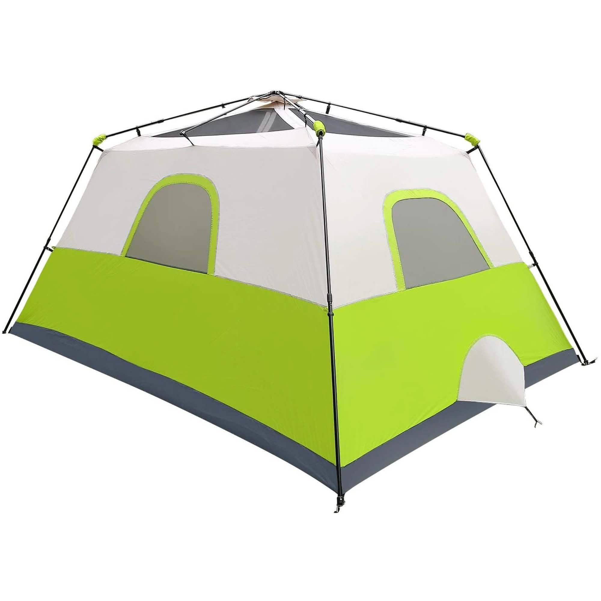 QOMOTOP 8 Person Camping Tent, 60 Seconds Set up Waterproof Tent Sports & Outdoors - DailySale