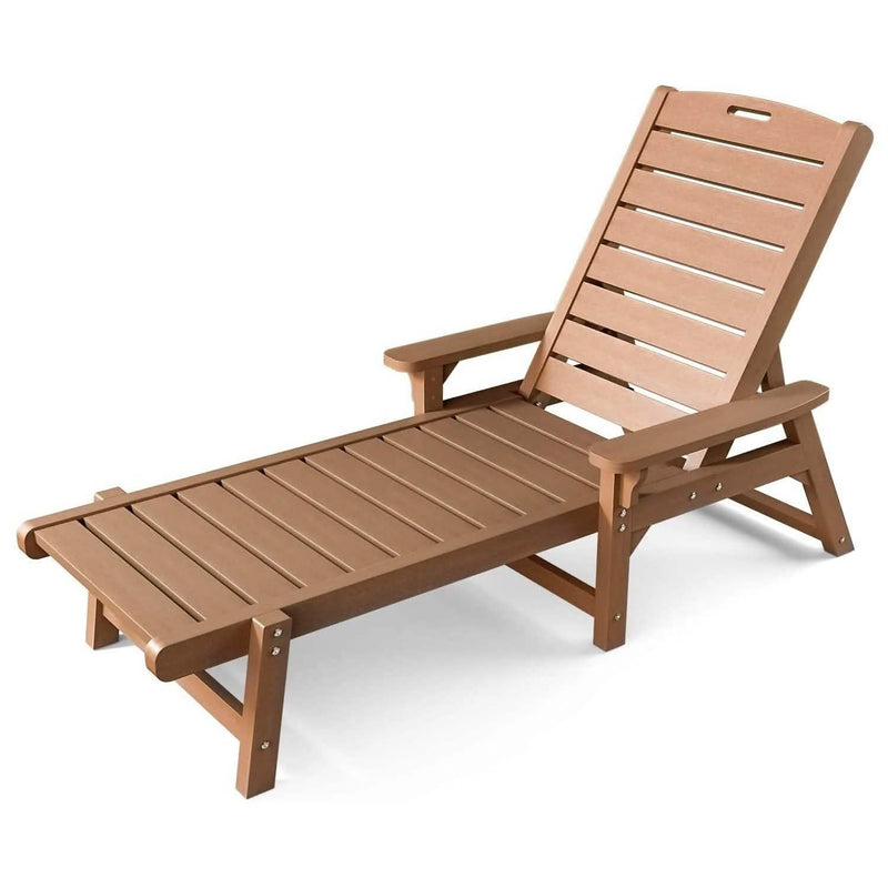 QOMOTOP Chaise Lounge Outdoor Garden & Patio - DailySale