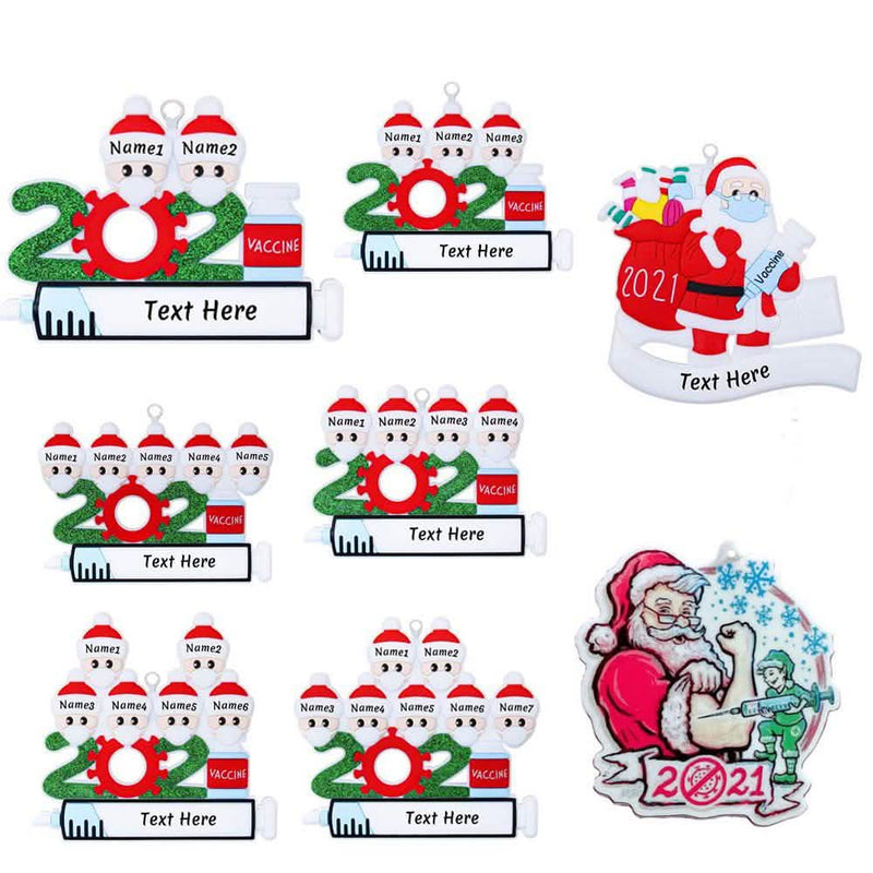 Quarantine Special Family Christmas Ornaments Personalized Gifts Holiday Decor & Apparel - DailySale