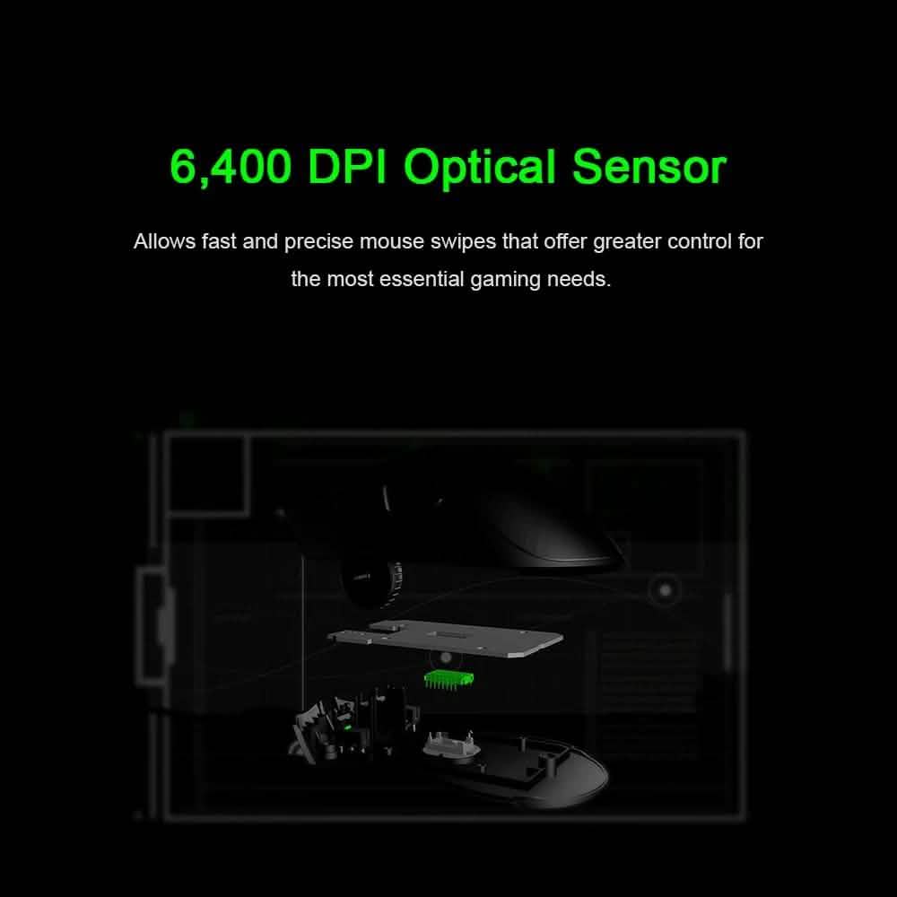 Razer DeathAdder Essential Wired Gaming Mouse Computer Accessories - DailySale