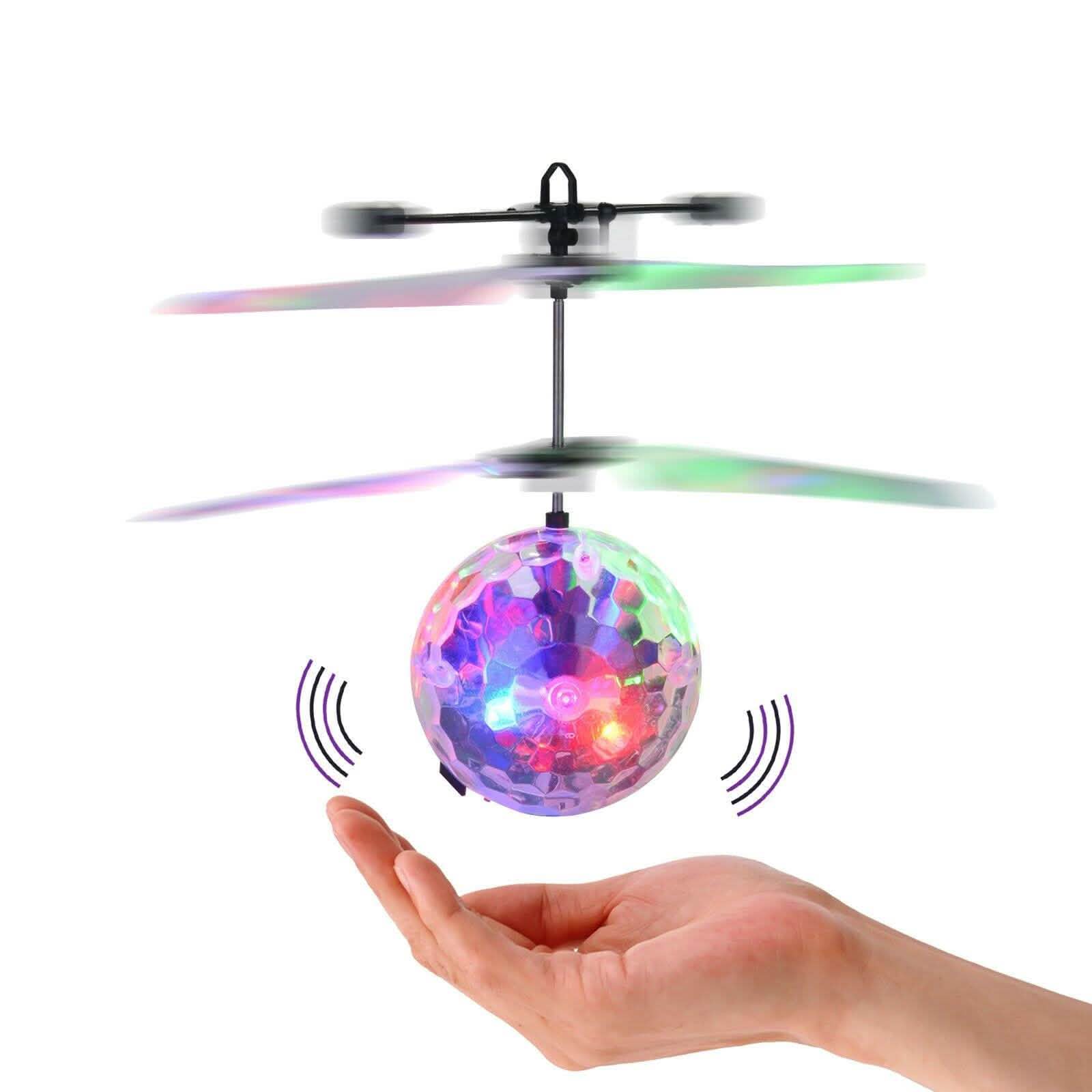 RC Flying LED Ball Helicopter Drone Toys & Hobbies - DailySale