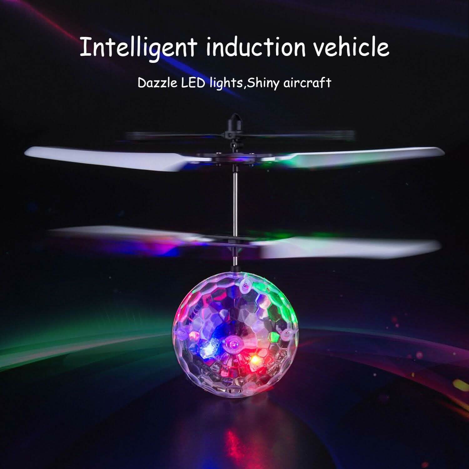 RC Flying LED Ball Helicopter Drone Toys & Hobbies - DailySale