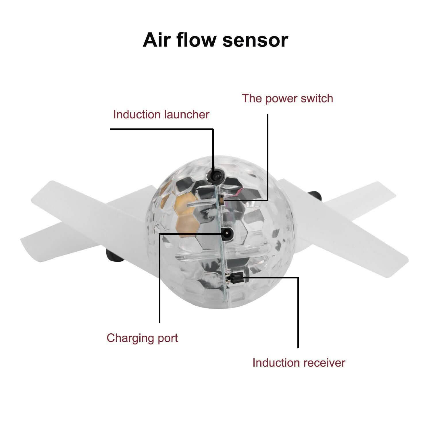 RC Flying LED Ball Helicopter Drone Toys & Hobbies - DailySale