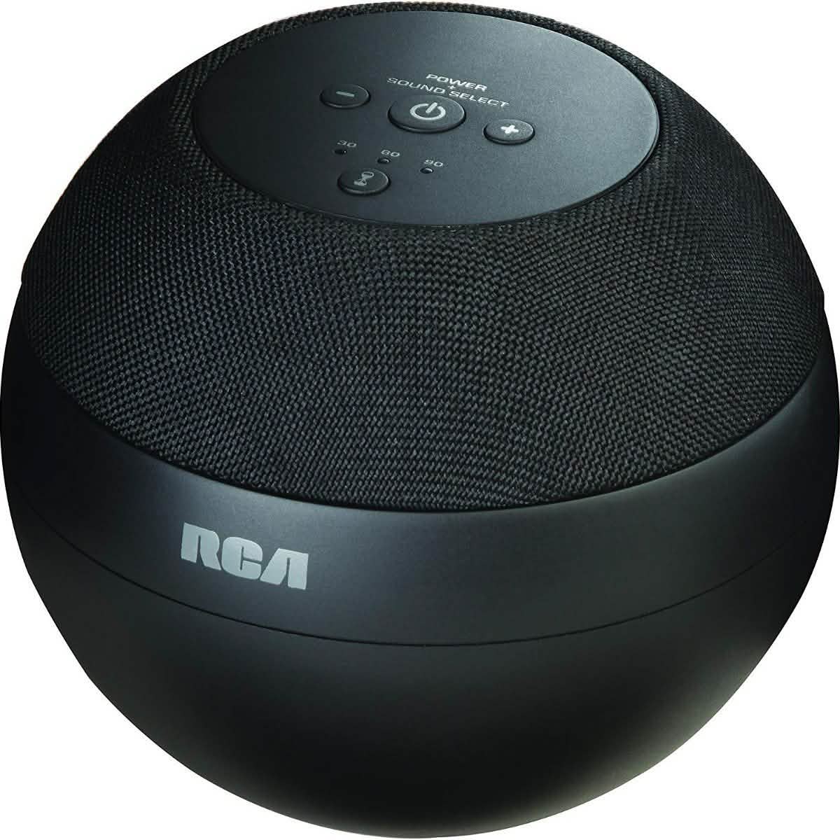 RCA White Noise Machine Sound Soother with 10 Pre-Loaded Sounds Home Essentials - DailySale