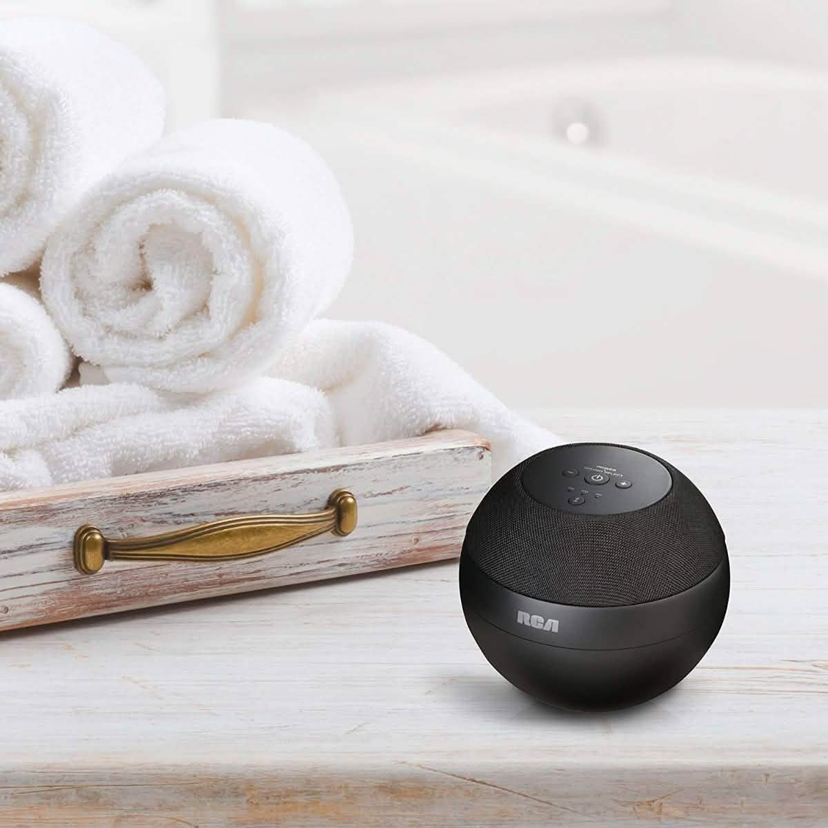 RCA White Noise Machine Sound Soother with 10 Pre-Loaded Sounds Home Essentials - DailySale