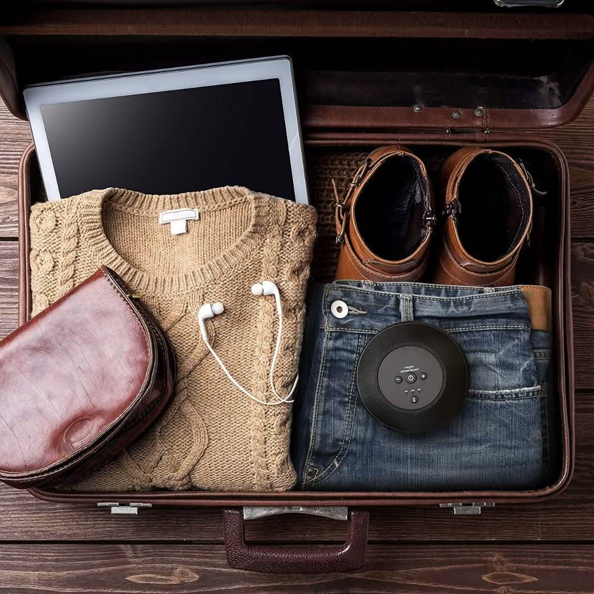 RCA White Noise Machine Sound Soother with 10 Pre-Loaded Sounds Home Essentials - DailySale