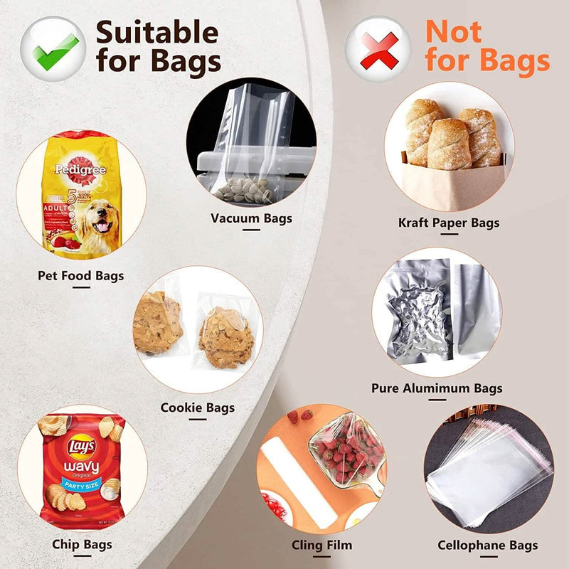 Rechargeable 2-in-1 Bag Mini Heat Sealer Kitchen Tools & Gadgets - DailySale