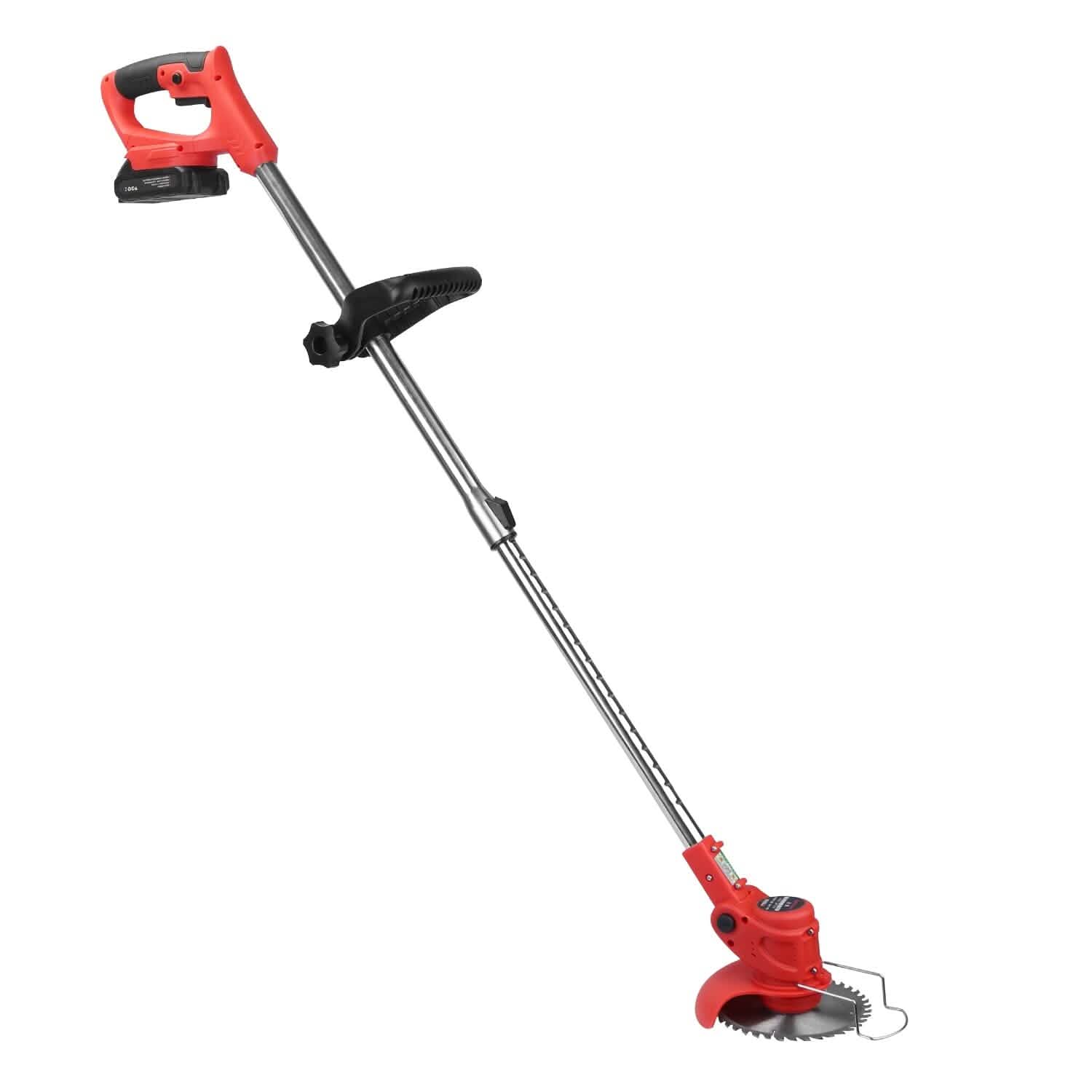 Rechargeable Electric Cordless Grass Trimmer with Alloy Saw Blade Garden & Patio - DailySale
