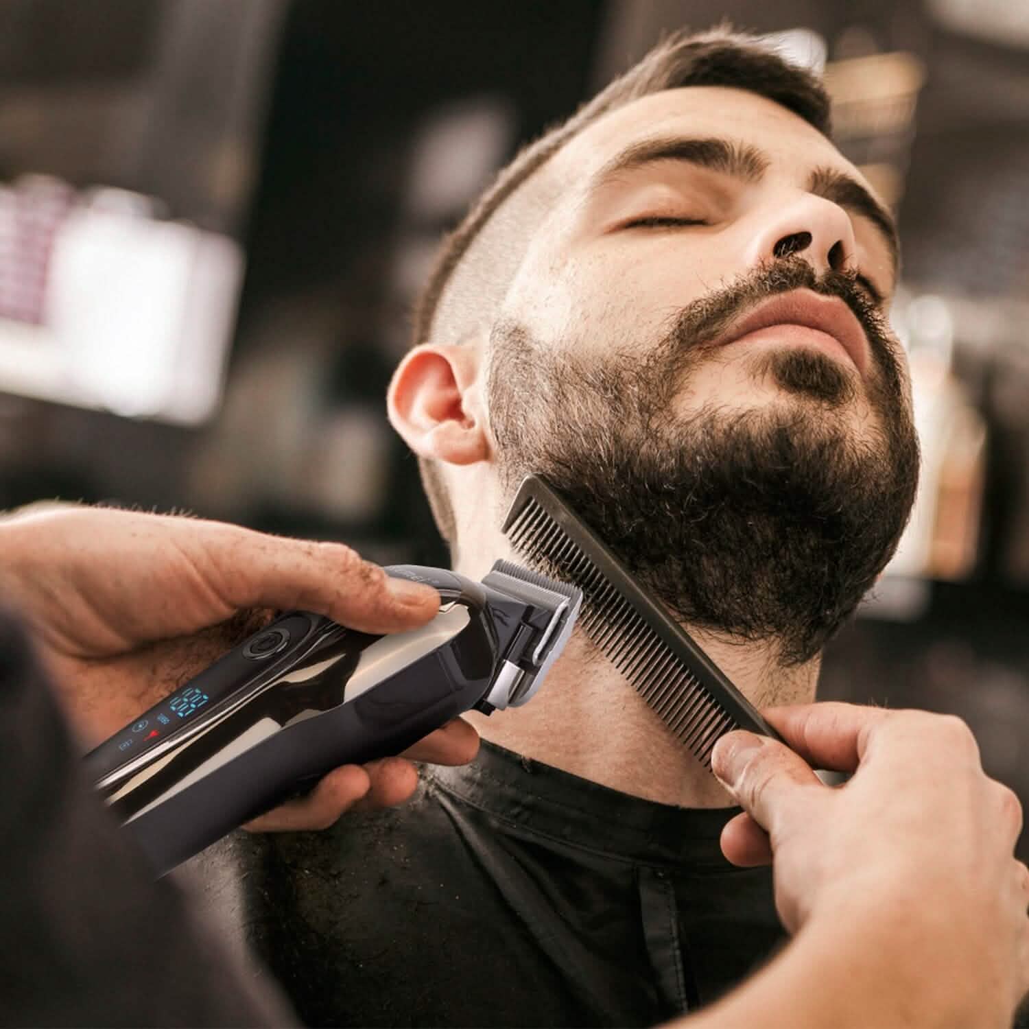 Rechargeable Electric Hair Clipper Men's Grooming - DailySale