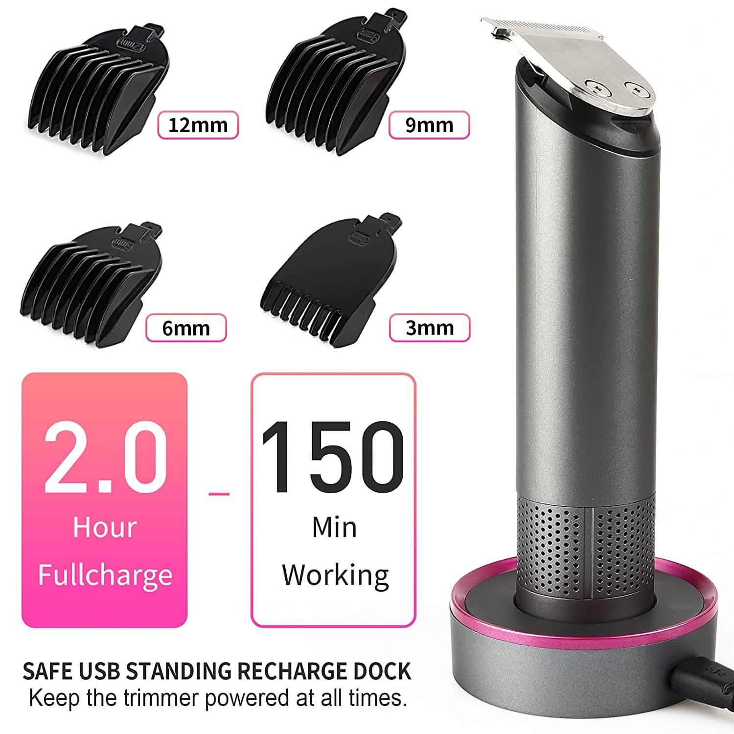 Rechargeable Hair Trimmer for Women Beauty & Personal Care - DailySale