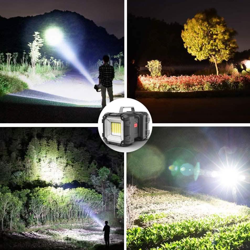 Rechargeable LED Spotlight Flashlight Sports & Outdoors - DailySale