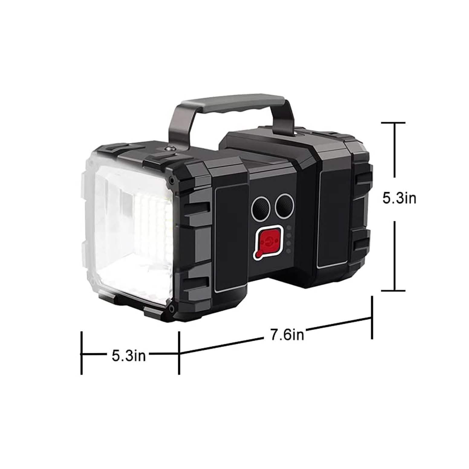 Rechargeable LED Spotlight Flashlight Sports & Outdoors L - DailySale